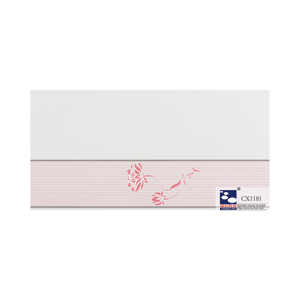 Folha de estampagem a quente à prova d'água lindas flores 210 mm para painel de pvc CX1181