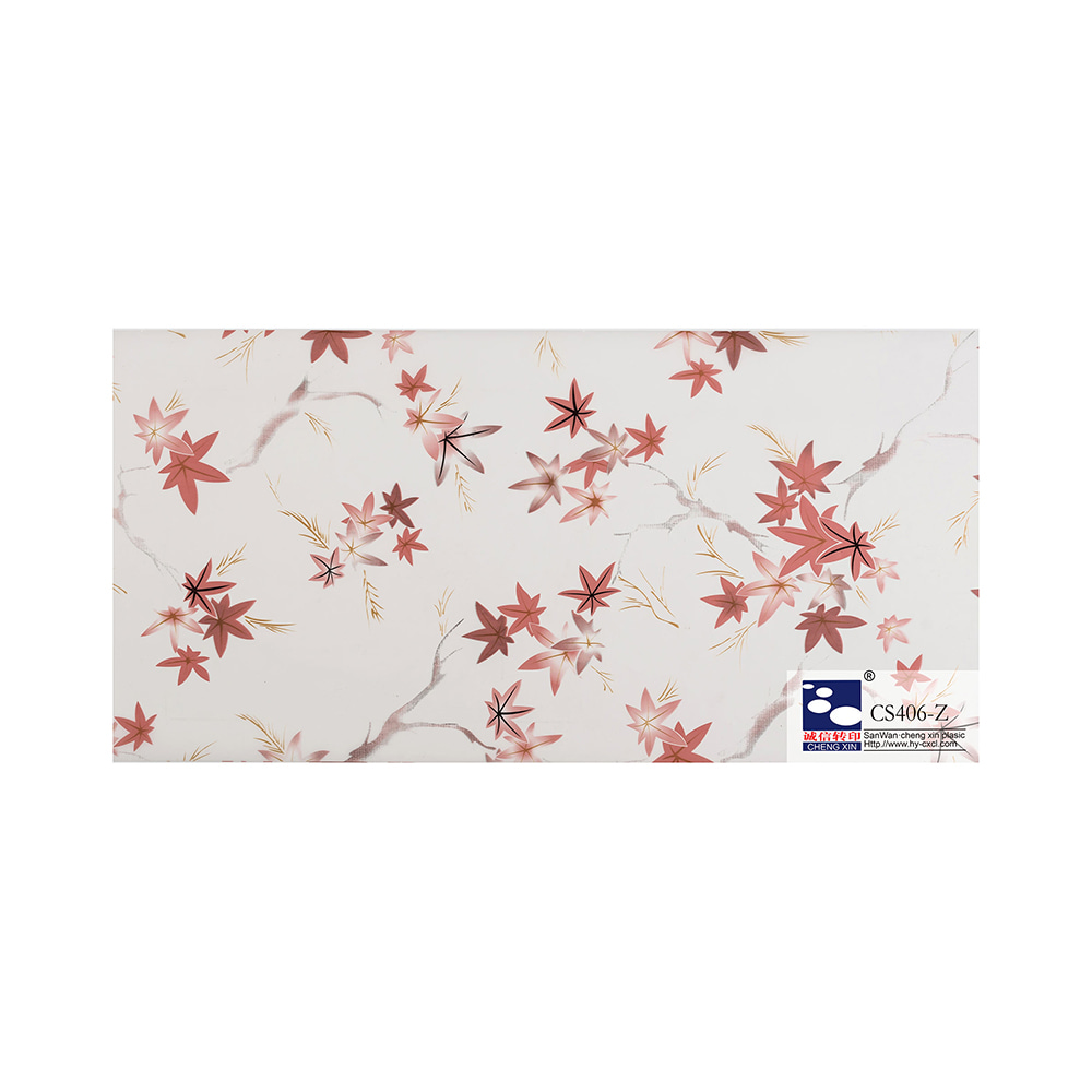 Várias impressões coloridas para móveis de móveis laminados de folhas de estampagem a quente para decoração de portas CX403-Z