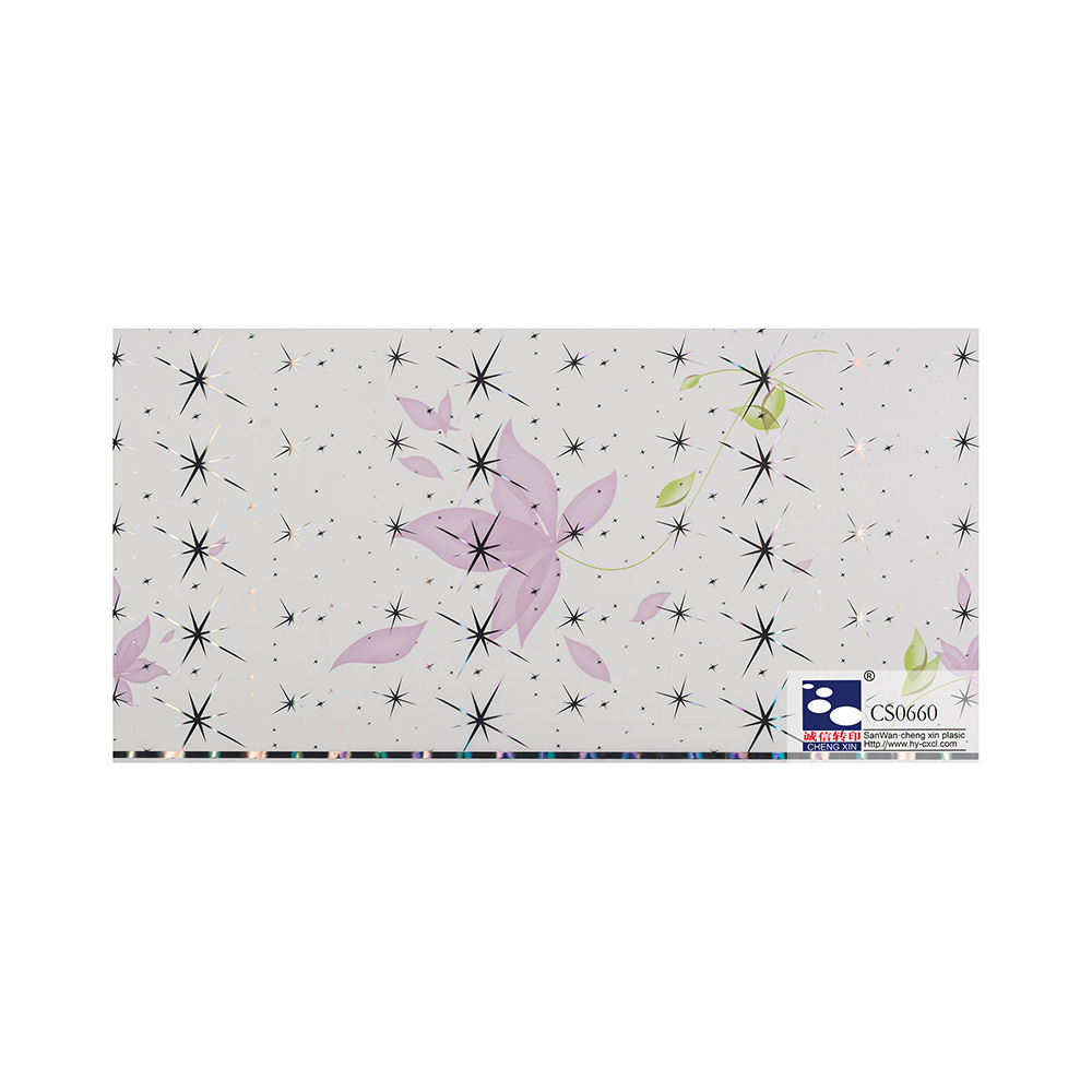 Fornecimento de fábrica de design de madeira grão de madeira estampagem a quente filme de laminação para painel CS0660