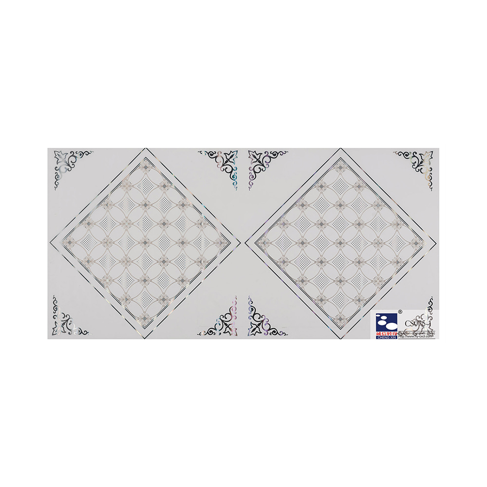 Novos designs de grão de madeira de baixo preço folha de estampagem a quente para decoração de painel de pvc CS075-1