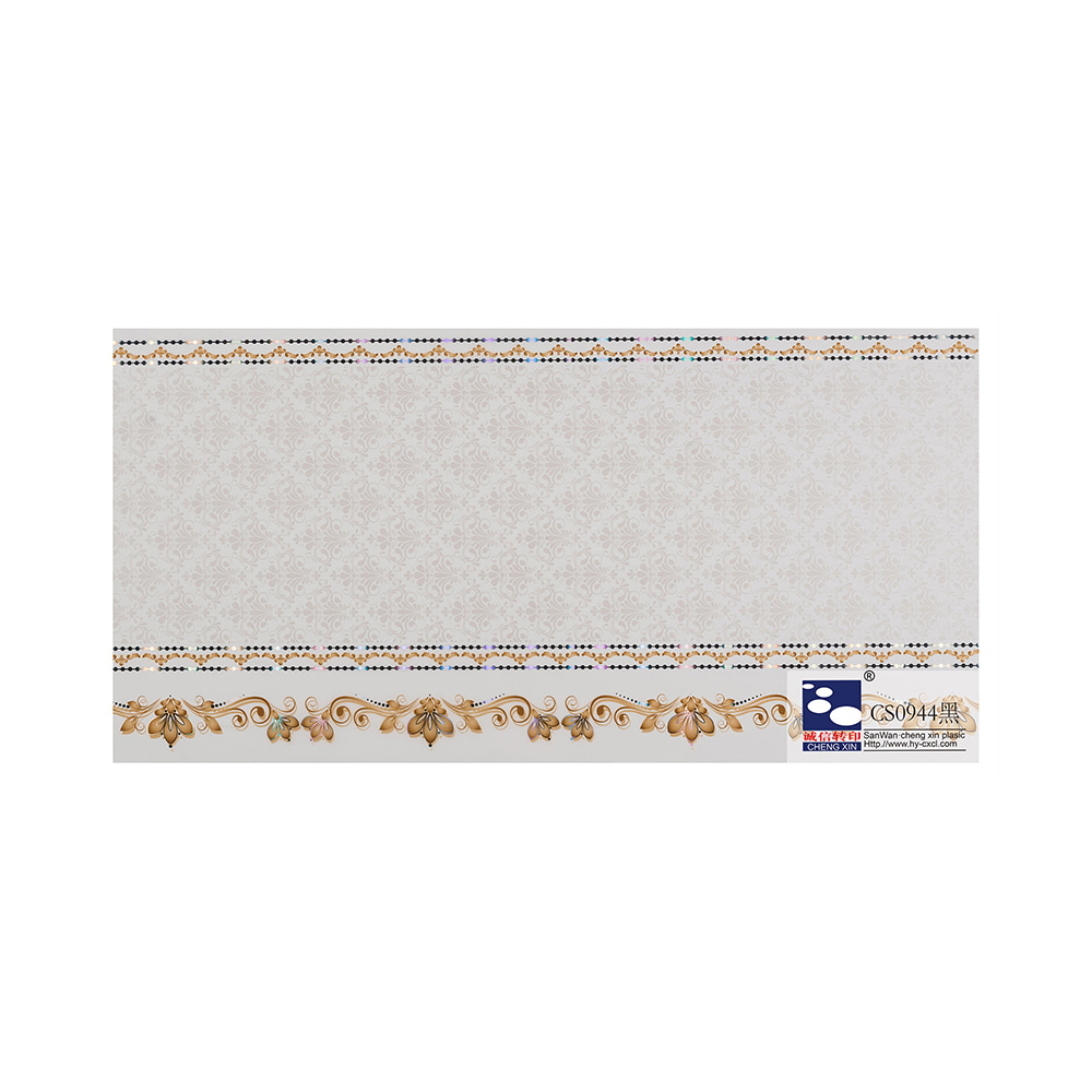 Design de madeira natural estilo de madeira grão de madeira estampagem a quente filme de laminação para móveis CS0834
