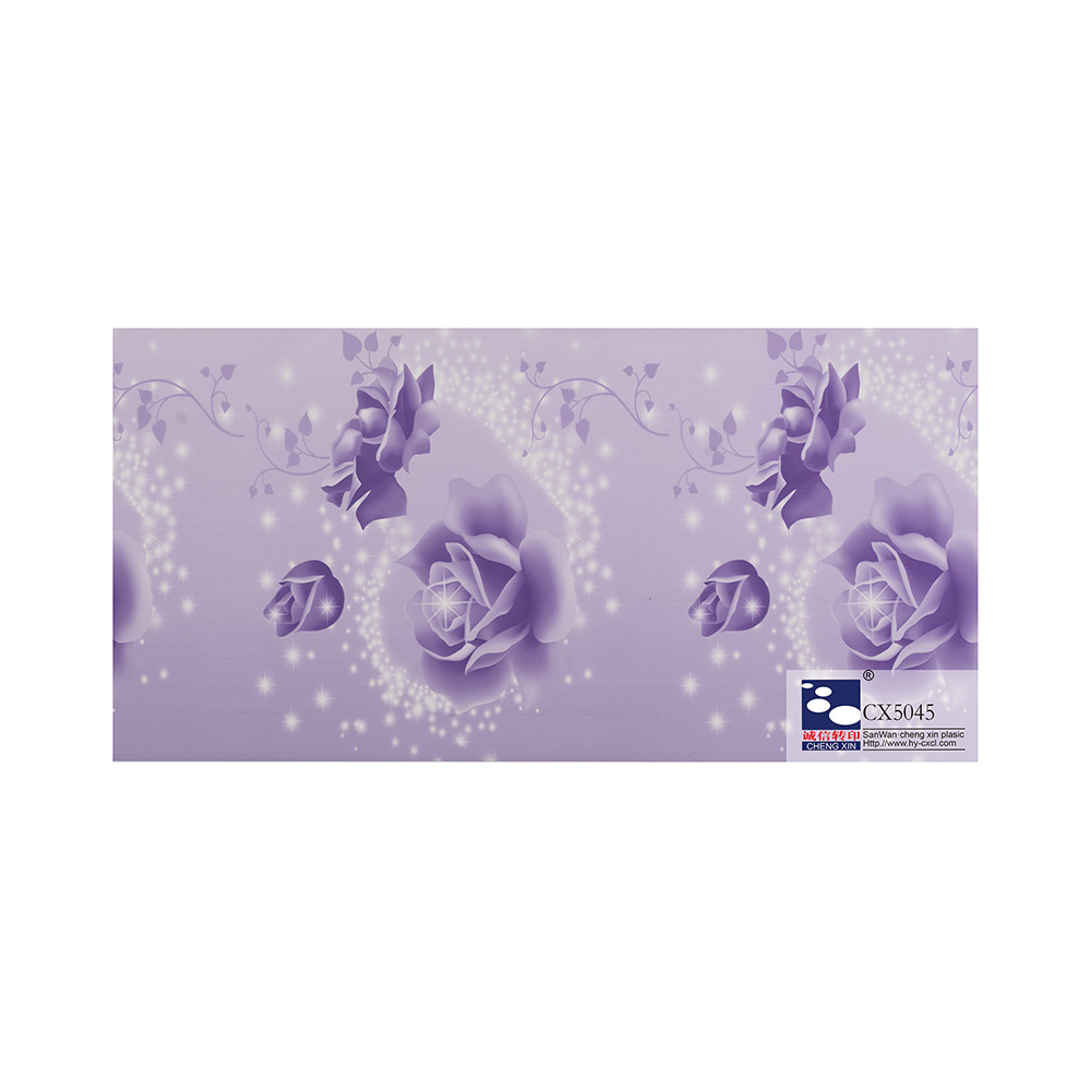 Película de laminação decorativa colorida grão de madeira folha de estampagem a quente para porta CX5045