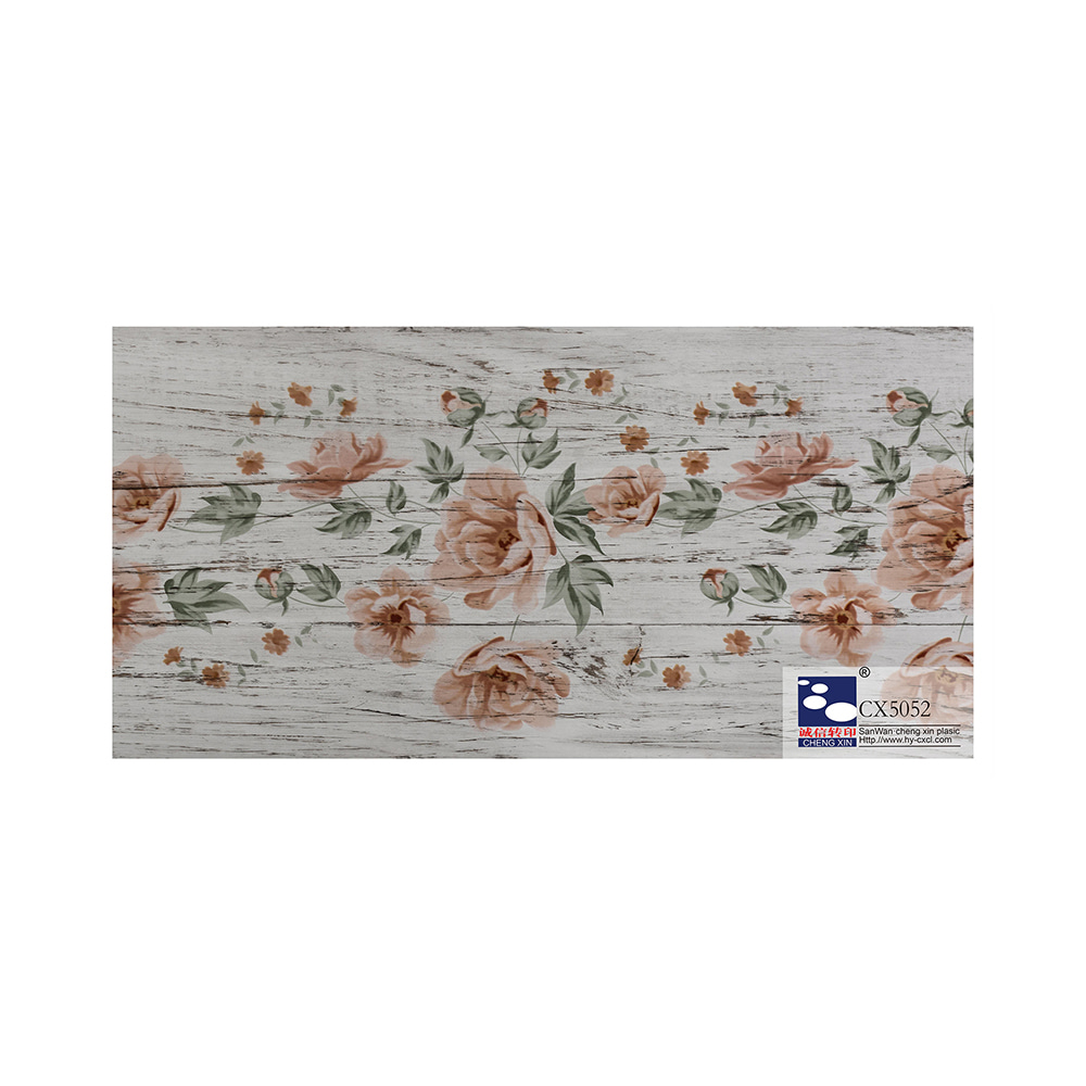 Folha de estampagem a quente de mármore simples moda a laser de baixo preço para painel CX5052