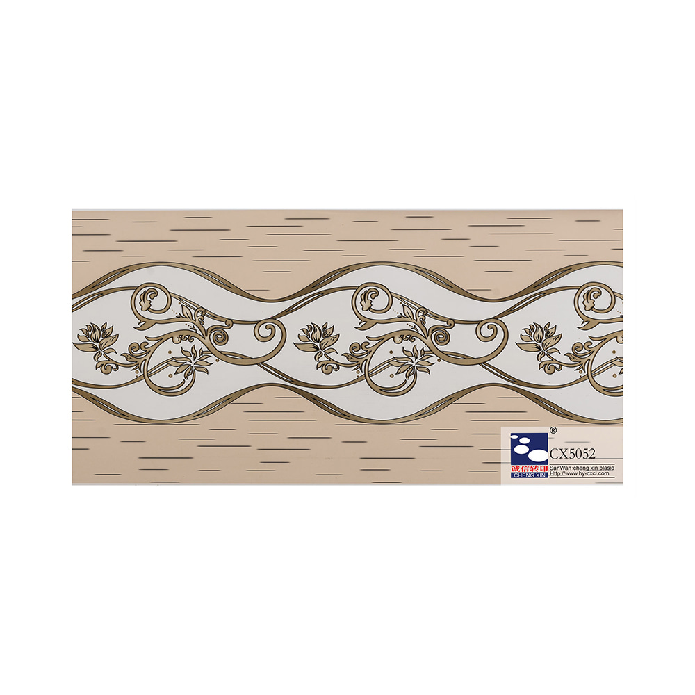 Folha de estampagem a quente com design de mármore decorativo para painel da China fabricante CX5058