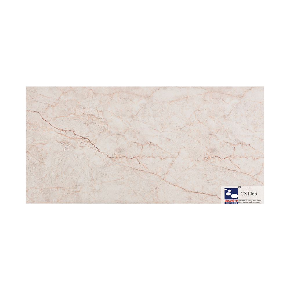 Venda imperdível mármore barato decorativo folha de carimbo quente usada para painel de pvc CX1063