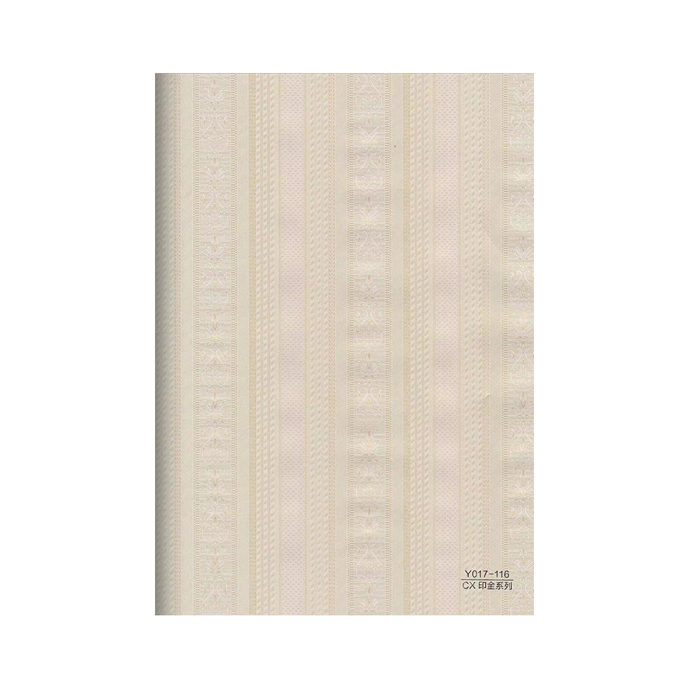 Película decorativa para móveis de cor de madeira não autoadesiva para painel de porta Y017-116