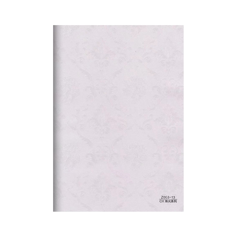 Filme de PVC de estilo moderno incomparável para suporte decorativo de parede de hotel Serviço técnico on-line Z003-13